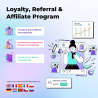 Loyalty, referral & affiliate (punto de recompensa)